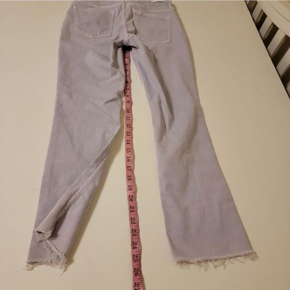 Anthropolgie Pilcro and the Letterpress Lavender Boot Cut Cropped Jeans - Picture 9 of 11